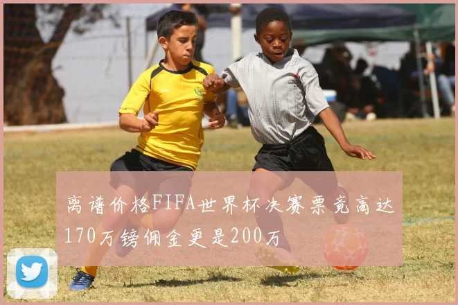 离谱价格FIFA世界杯决赛票竟高达170万镑佣金更是200万
